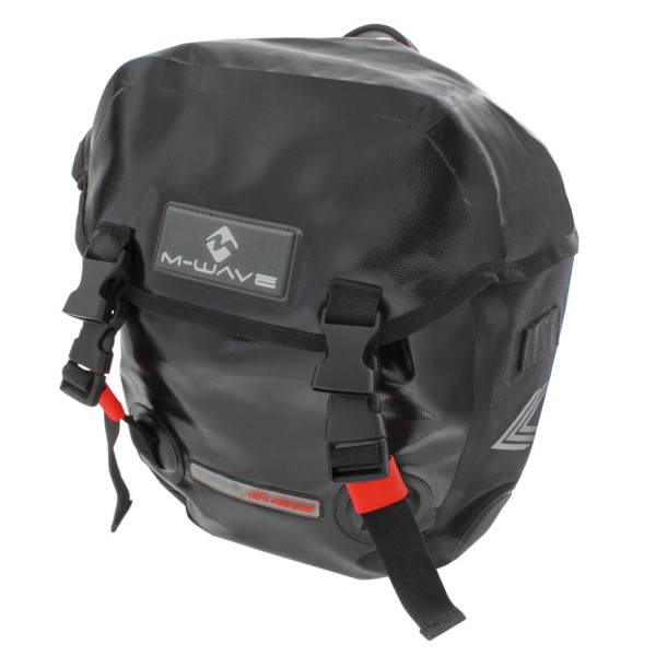 M-Wave Calgary Frontroller Tasche 12,5L einzeln für Gepäckträger/Lowrider