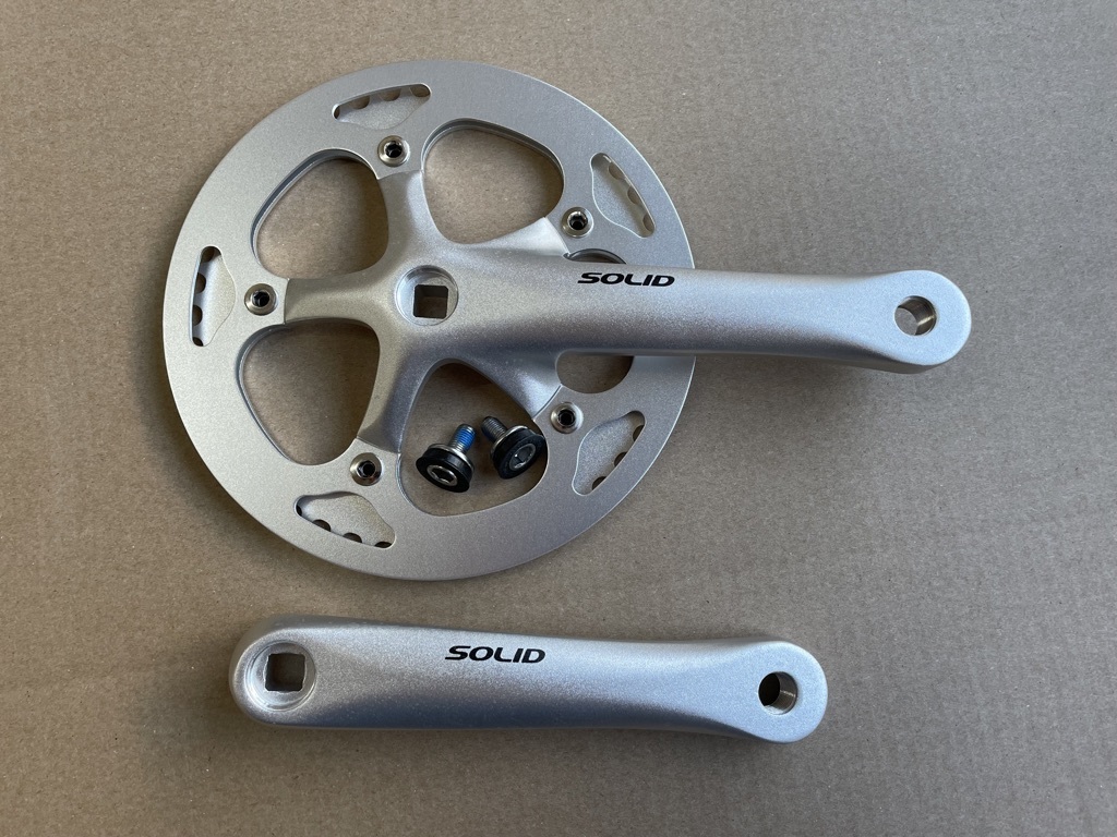 Guarnitura 38 Denti 170mm In Alluminio/Acciaio - Colore Argento - MESSINGSCHLAGER
