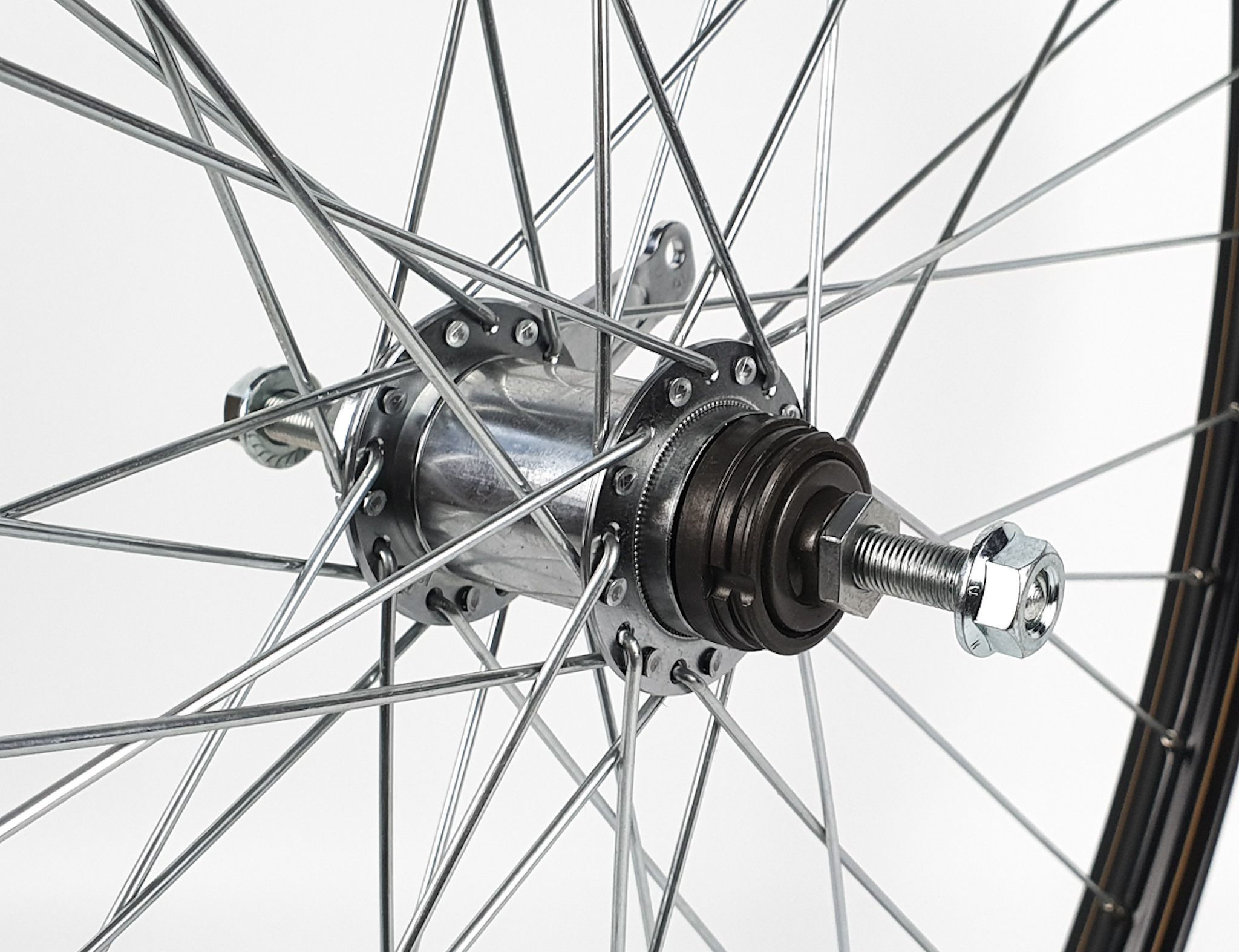 28 Zoll Hinterrad Rücktrittbremse 1 Gang Laufrad mit Bremse 28 Zoll Hinterrad Rücktrittbremse 1 Gang Laufrad mit Bremse