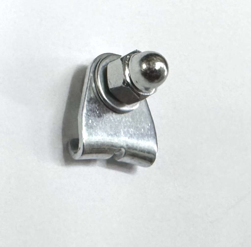 CNC Bremszugquerträger/Cablehanger silber