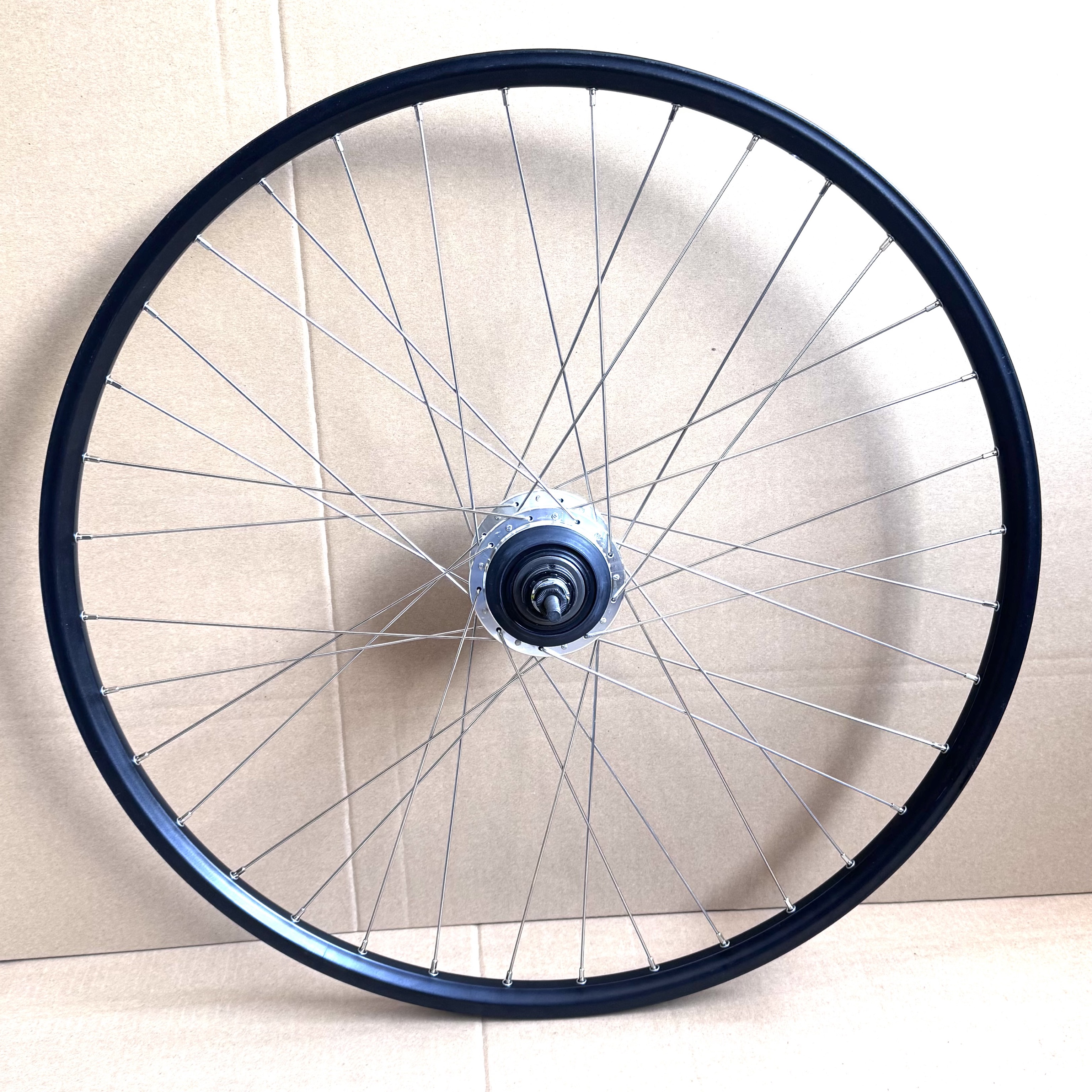 28" Hinterrad Shimano Nexus SG-C3001-7D/Remerx Top Disc silber/schwarz