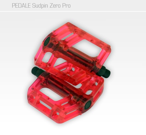 NC-17 Sudpin Zero Pro Kunststoff Pedale rot