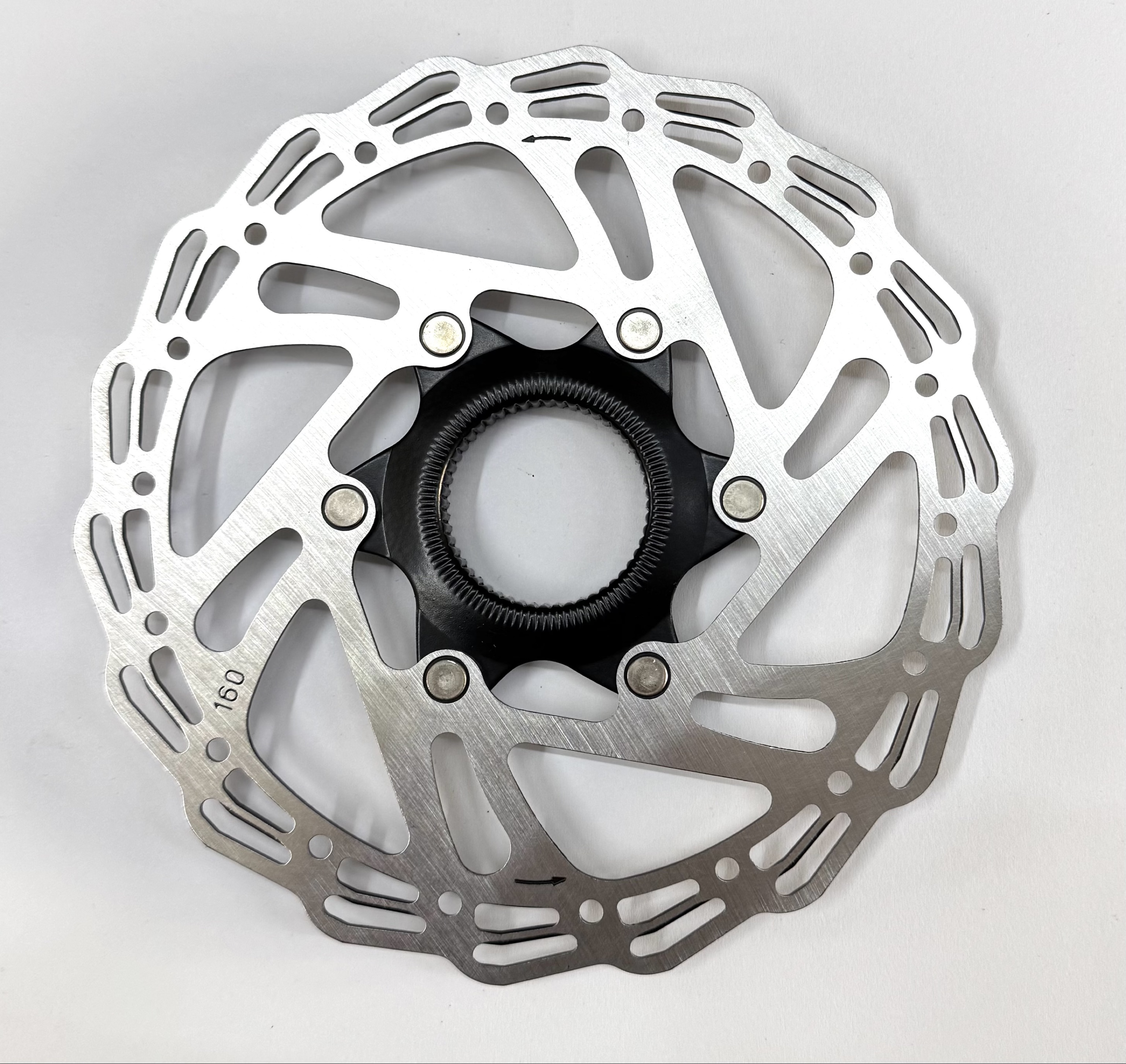 Alhonga Centerlock Bremsscheibe 160mm ohne Lockring