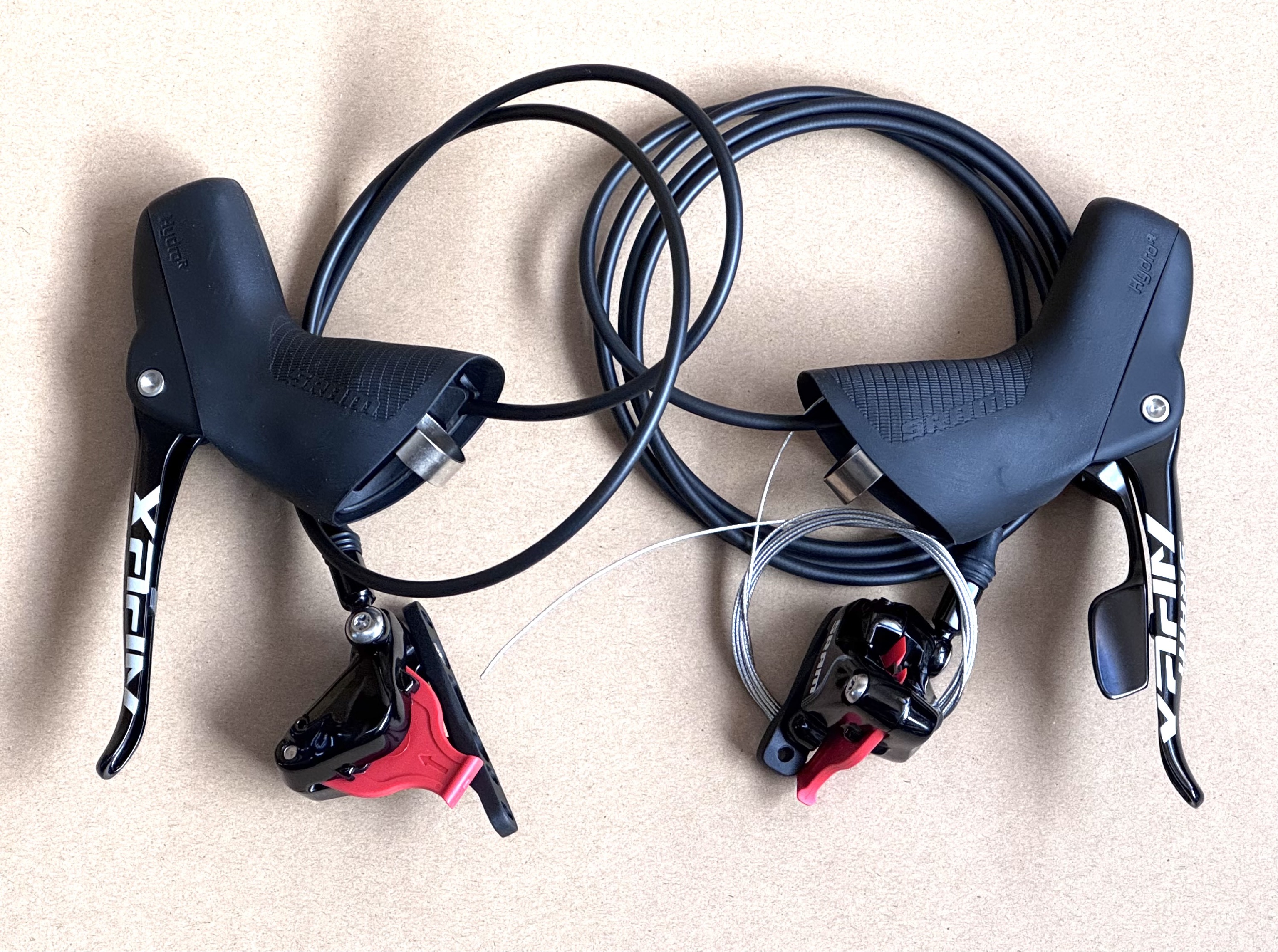 Sram Apex 1 Schaltbremshebel Set HRD 1x11-fach inkl. PM-Zangen 850/1800mm