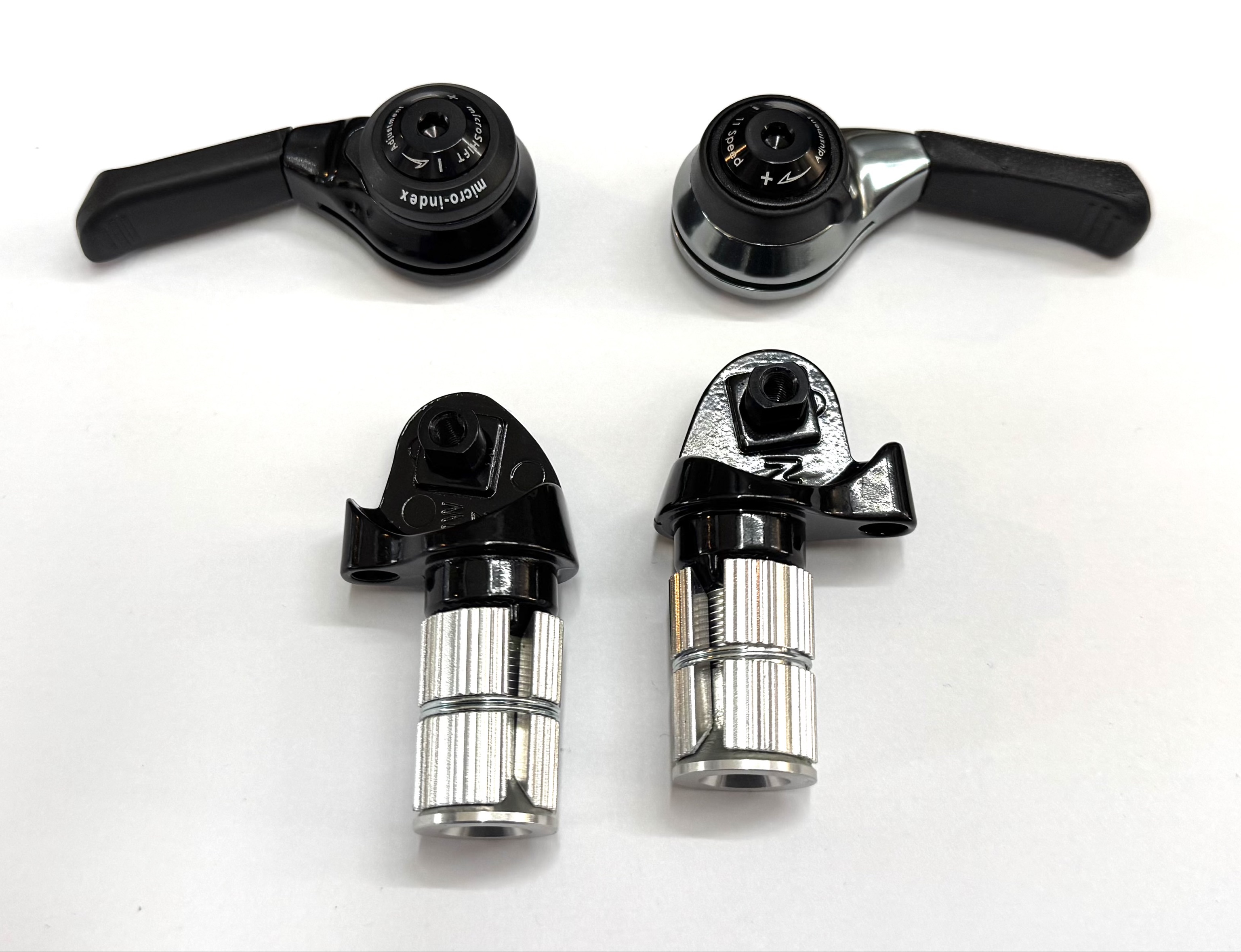 Microshift BS-M11 Lenkerendschalthebelset 2/3x11-fach für Shimano MTB-Schaltwerke
