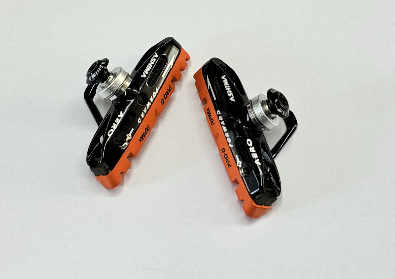 Ashima Dura Type Light Bremsbeläge/Schuhe schwarz/orange