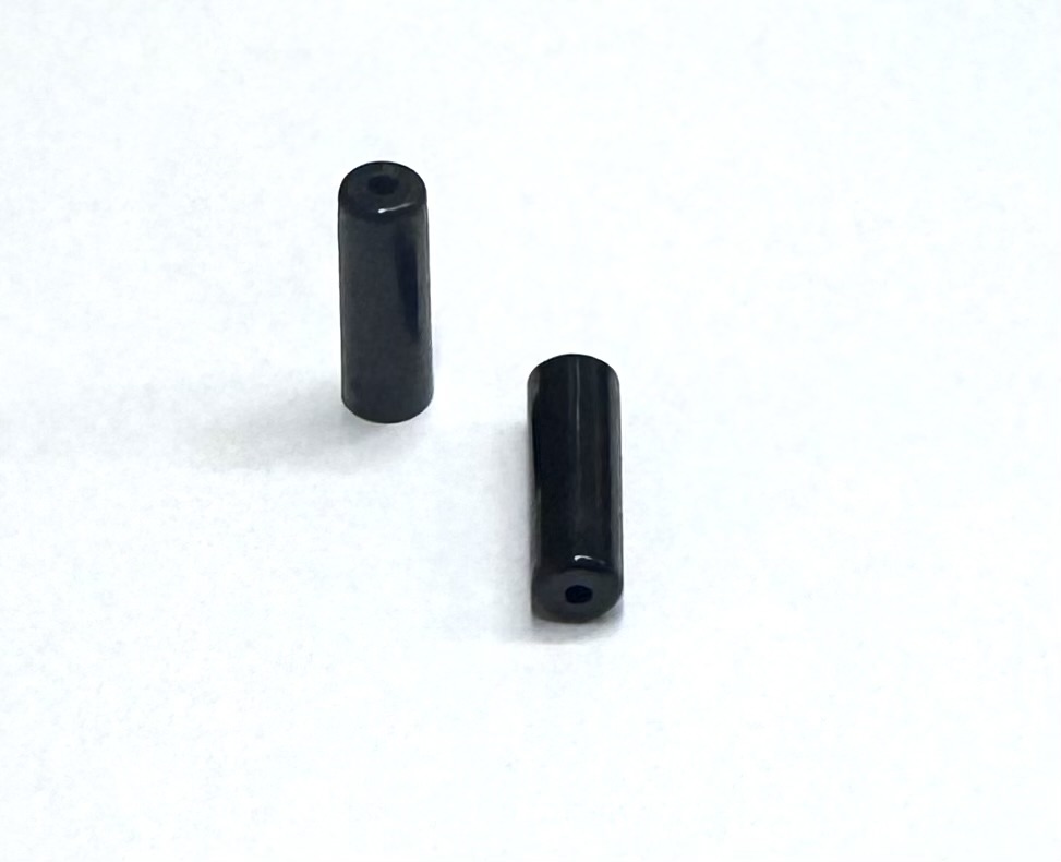 CNC Aussenhüllenendkappen für Schalthülle 4mm Kunststoff schwarz CNC Aussenhüllenendkappen für Schalthülle 4mm Kunststoff schwarz