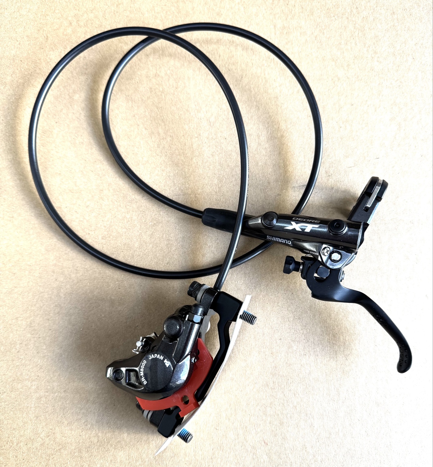 Shimano Discbrake BL-MT501/BR-MT500 schwarz links 850mm