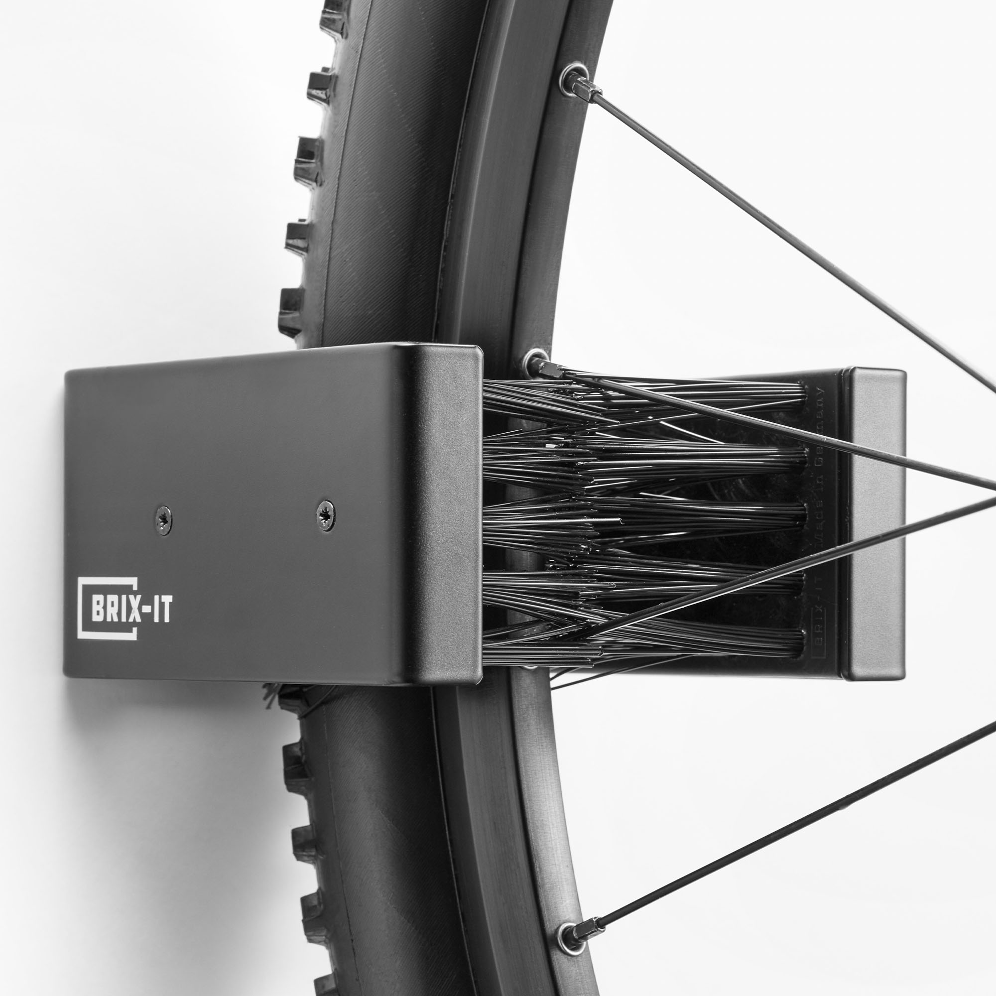 BRIX-IT Fahrradhalter Wandhalterung schwarz