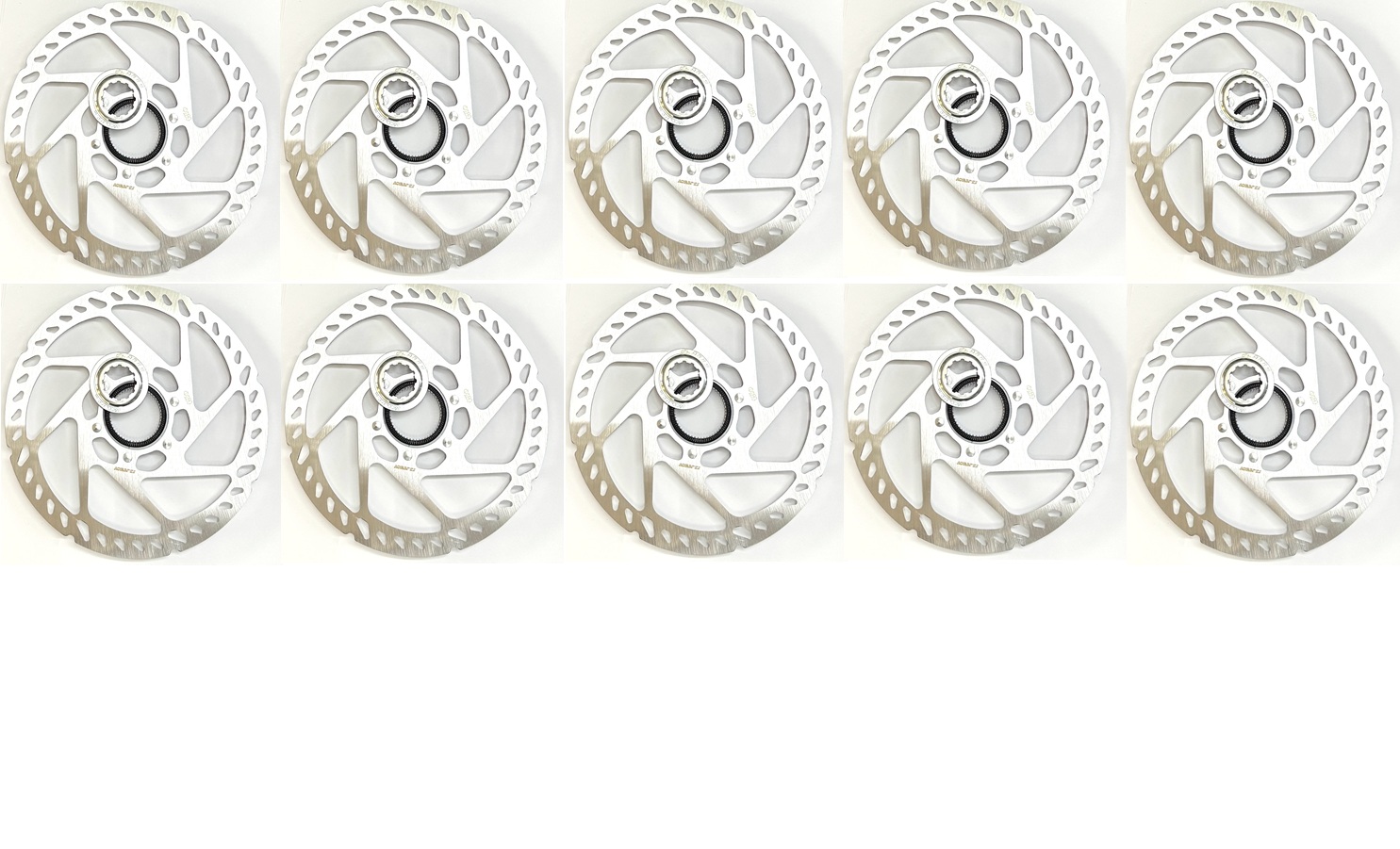 Clarks Bremsscheibe Centerlock 180mm inkl. Lockring 10er Set
