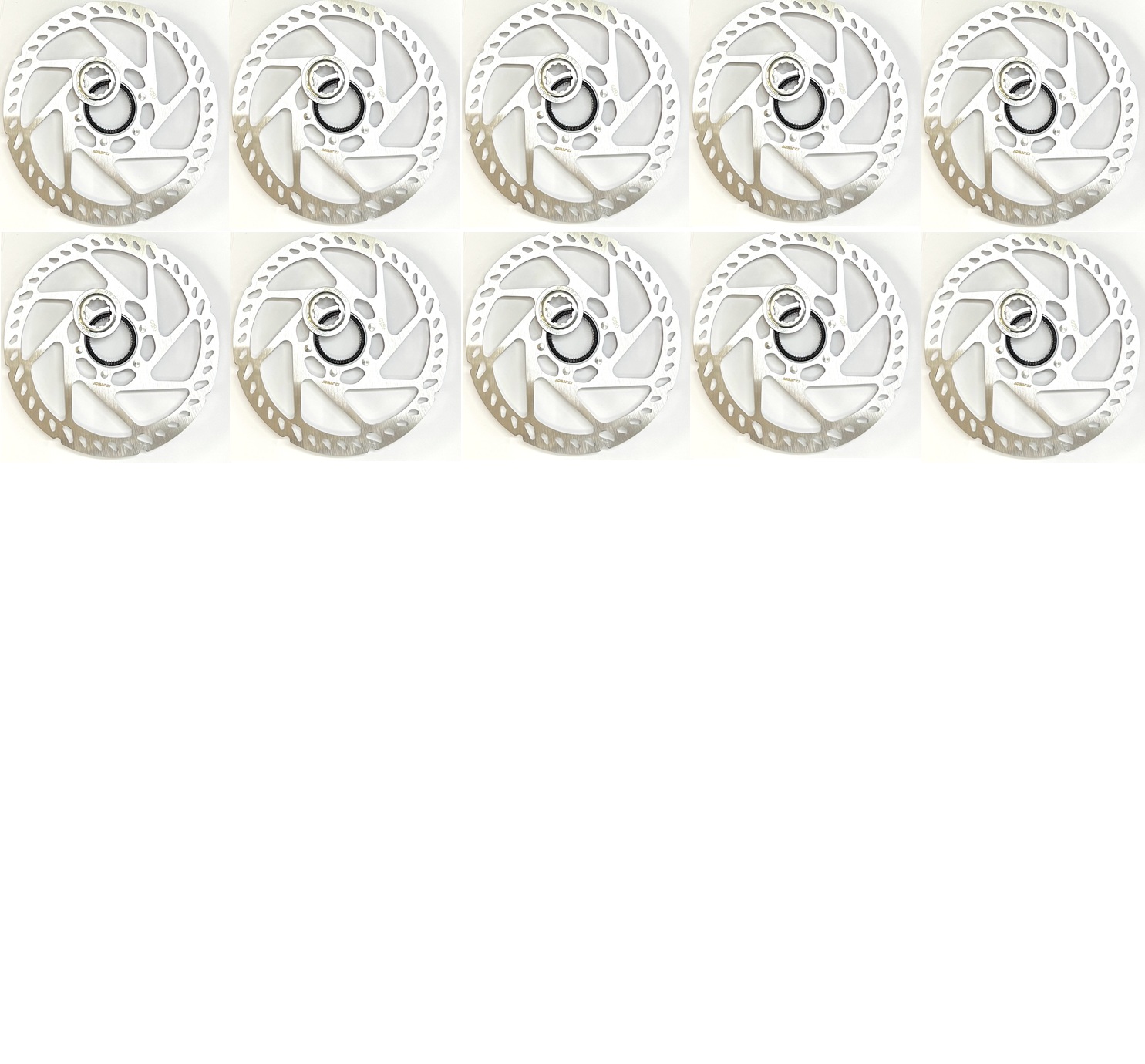 Clarks Bremsscheibe Centerlock 180mm inkl. Lockring 10er Set