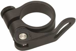 Opticparts - Fahrrad Schnellspanner/Sattelklemmschelle, Durchmesser 31,8mm