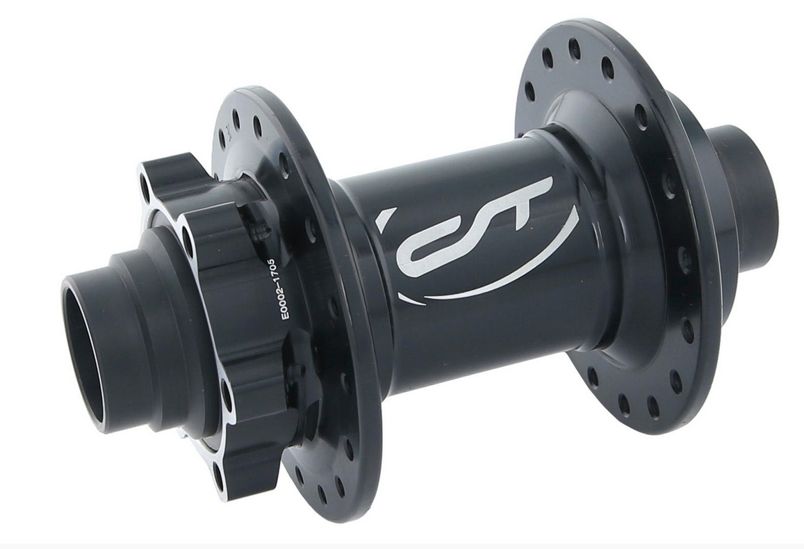 Contec Disc Vorderradnabe 20x110 mm Steckachse 32 Loch schwarz Contec Disc Vorderradnabe 20x110 mm Steckachse 32 Loch schwarz