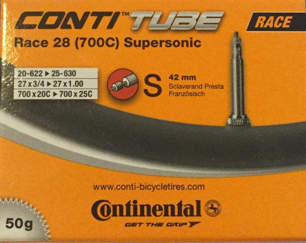 Continental Race Supersonic Schlauch 20-25/622 SV 42mm