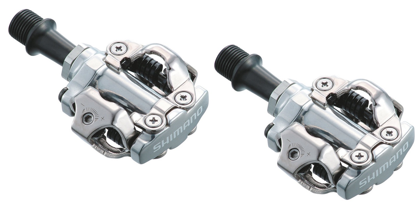 Shimano PD-M540 Clickpedale silber