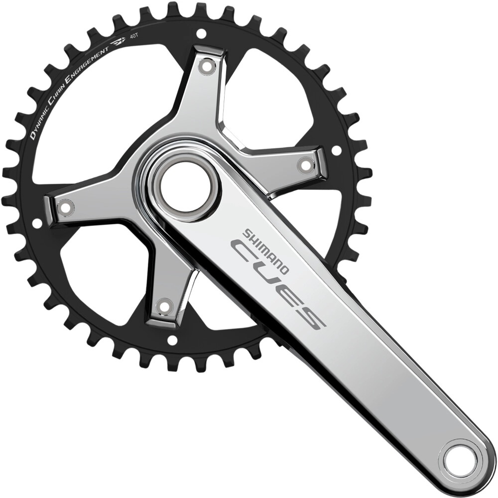 Shimano Cues Kurbel FC-U6030-1 42Z / 175mm silber poliert