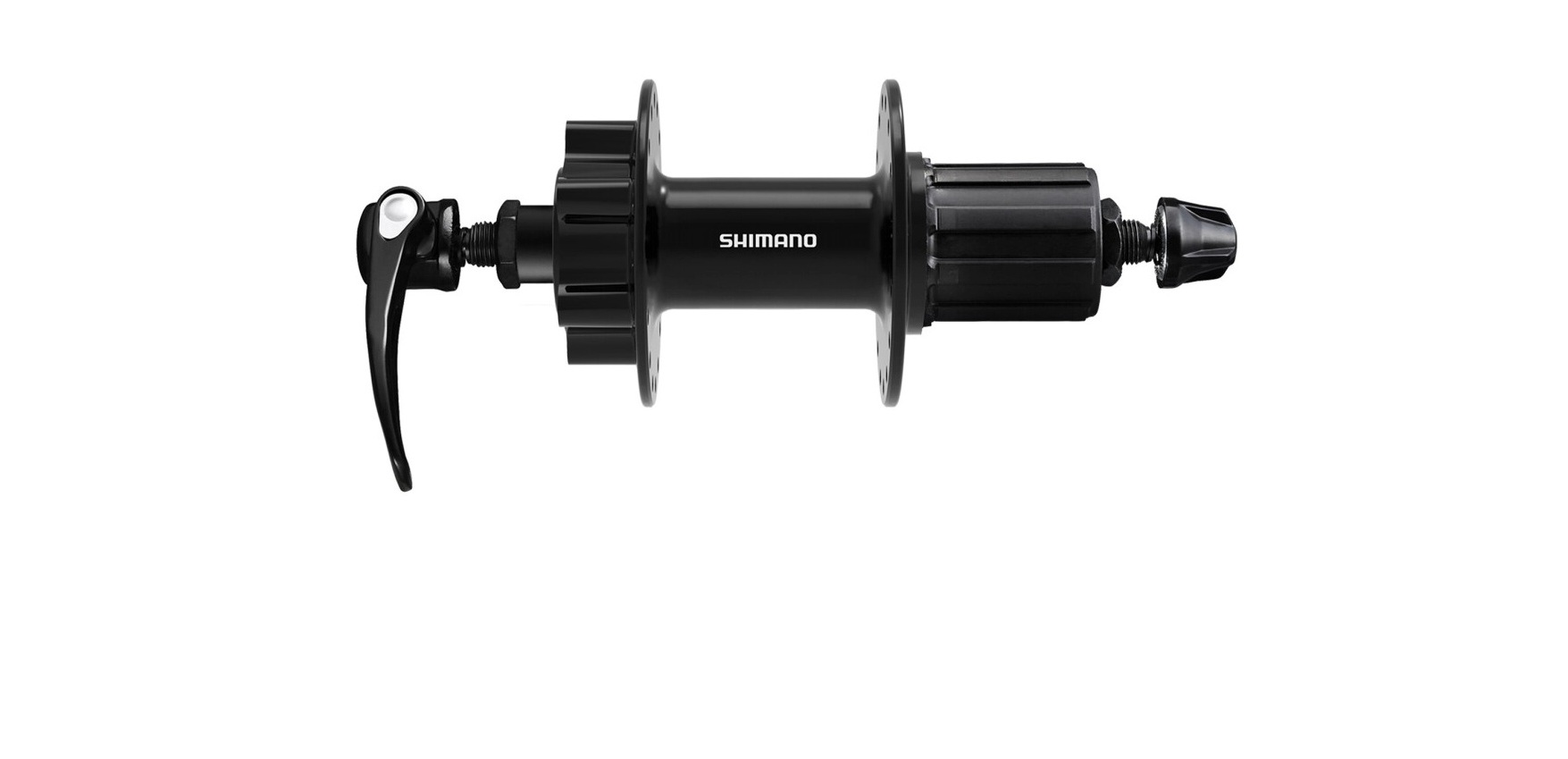 Shimano FH-QB400 Disc 6-Loch Hinterradnabe 36L schwarz Shimano FH-QB400 Disc 6-Loch Hinterradnabe 36L schwarz