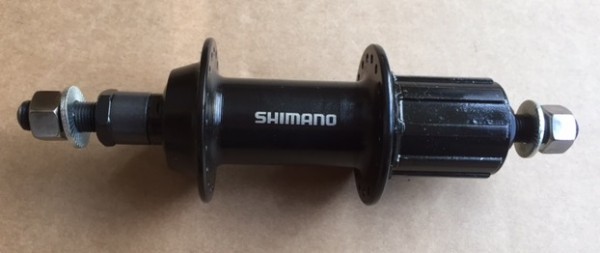 Shimano FH-TX500 Hinterradnabe 36L schwarz Mutterntyp
