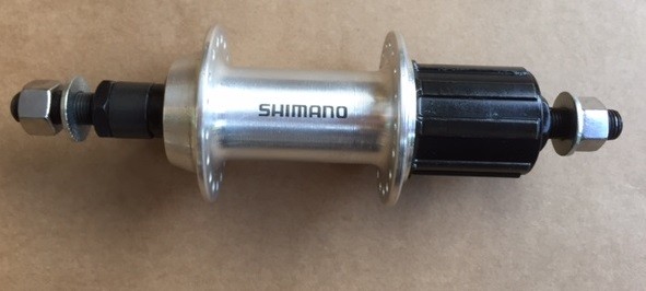 Shimano FH-TX500 Hinterradnabe 36L silber Mutterntyp
