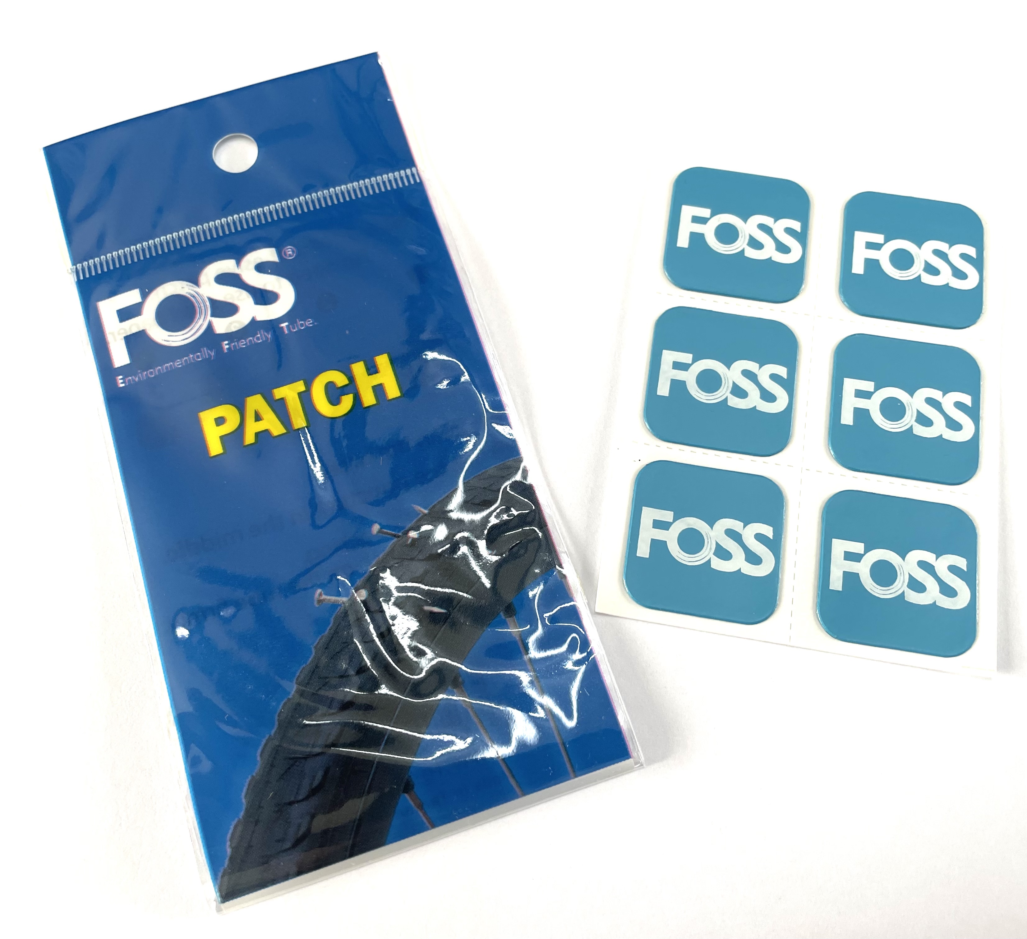 FOSS Patches/Flicken 6 Stück