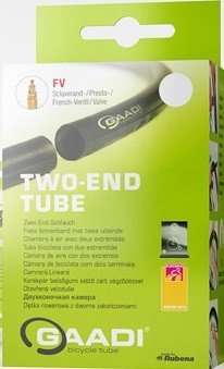 Gaadi Two-End Tube Schlauch 28" DV 40mm