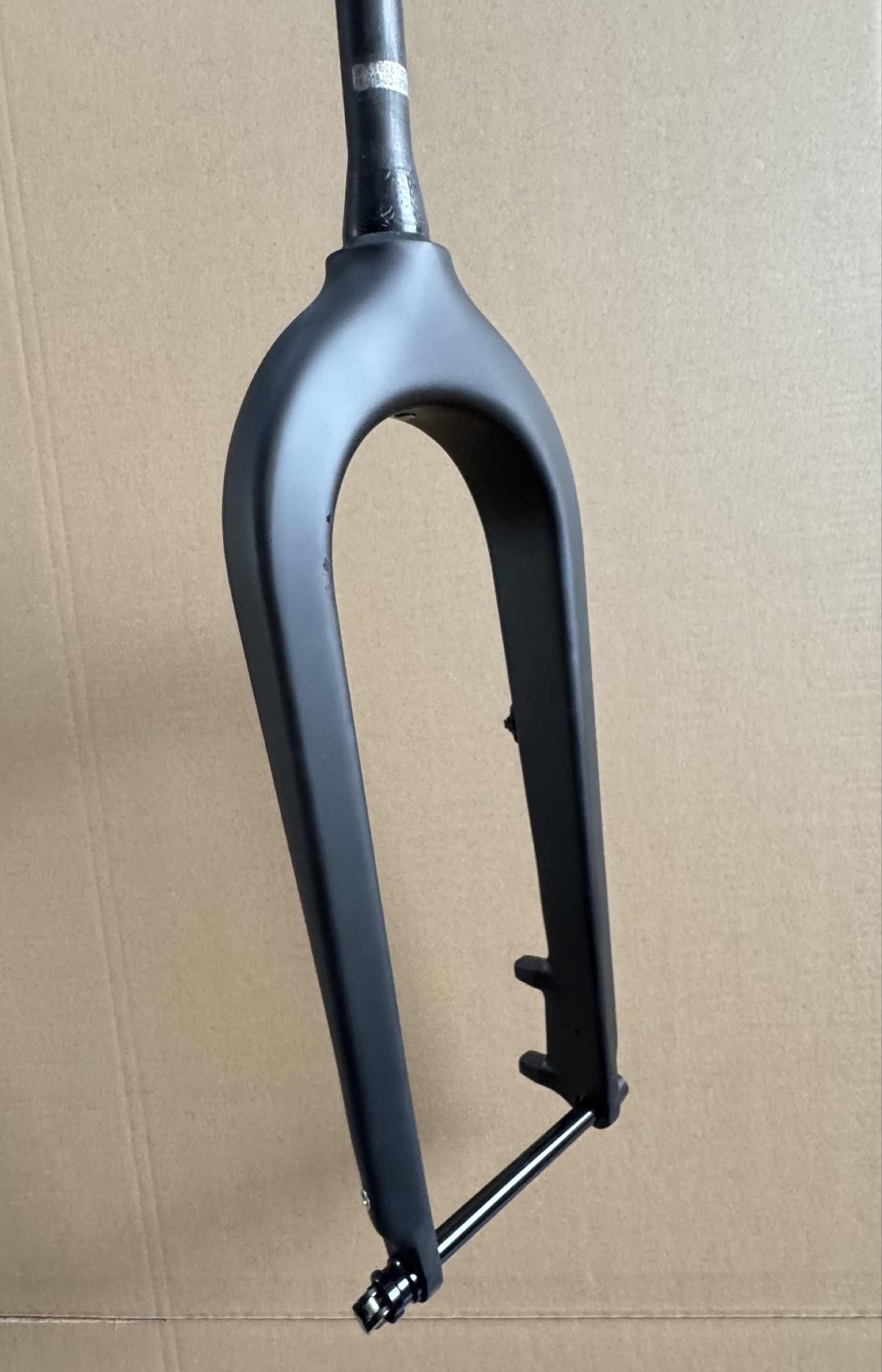 CNC Fatbike Carbongabel 15x150mm Disc schwarz inkl. Steckachse