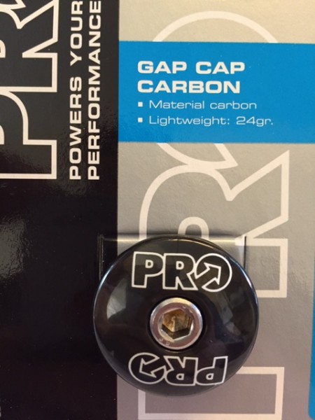 Pro Gap Cap Carbon 1 1/8" Aheadkappe mit Kralle