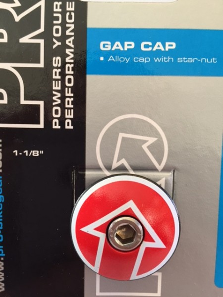 Pro Gap Cap 1 1/8" Aheadkappe mit Kralle rot
