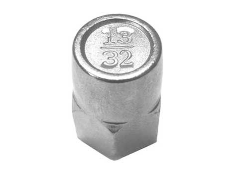 1 Stück Sturmey Archer Hutmutter (13/32")  für Sturmey Archer 5-Gang