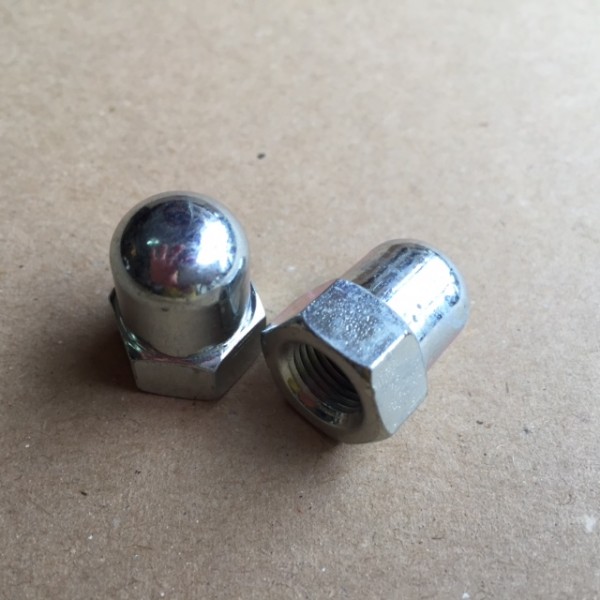 1 Stück CNC Hutmutter 9.5 (3/8") für Nexus 4/5/7/8-Gang