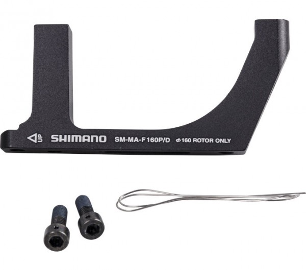 Shimano Adapter für Vorderrad 160mm Rotor PM auf FM (Flatmount) SMMAF160PDA