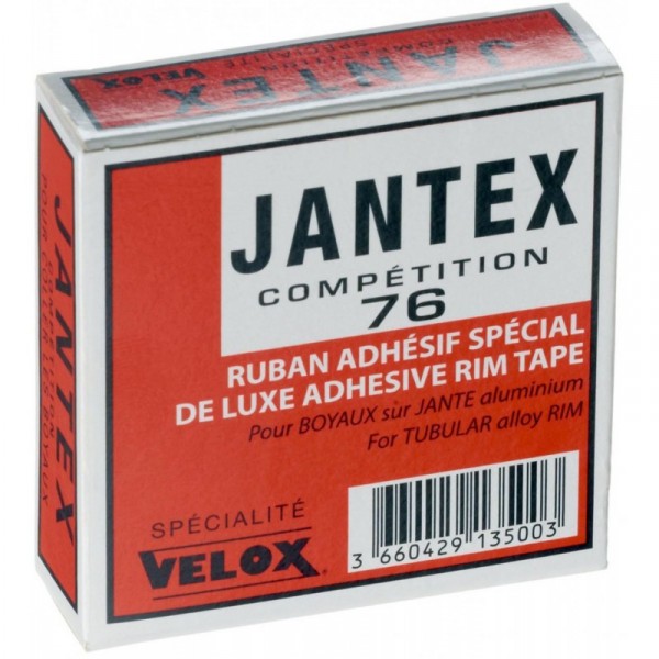 Velox Jantex 76 Competition Schlauchreifen Klebeband 18mm (passend für 2 Laufräder)