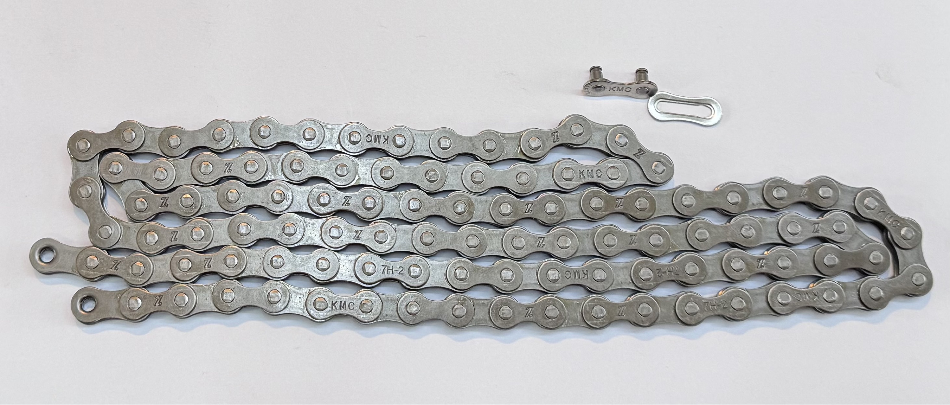KMC Z610X Singlespeed Kette schmal 3/32"  braun