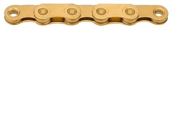 KMC X-Flat Kette Ti-N gold 126L waxed