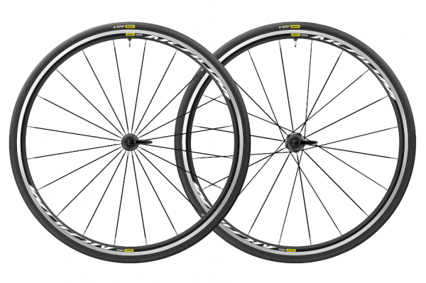 Mavic Aksium Elite LRS schwarz inkl. 25mm Reifen