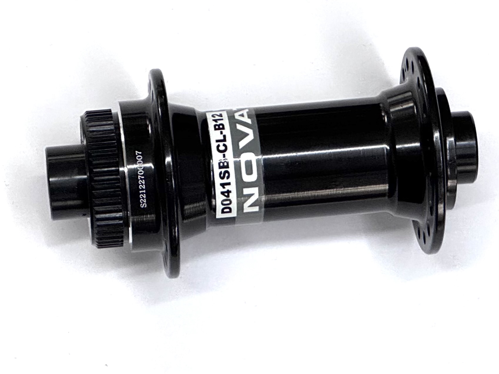 Novatec X-Light Disc Vorderradnabe Road Boost CL (12x110 mm) 32L schwarz