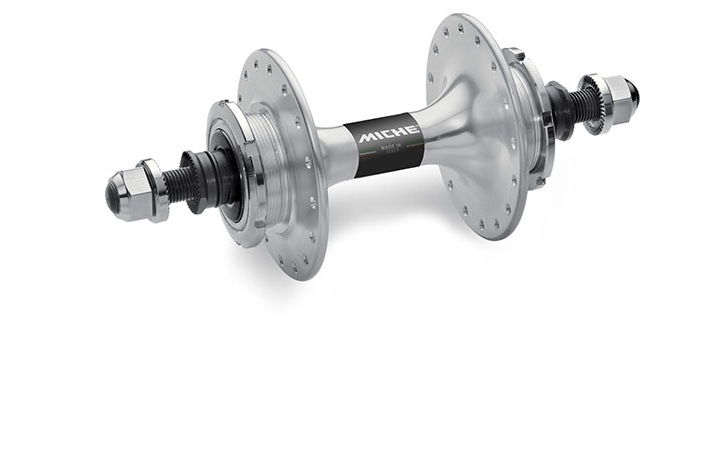 Miche Primato Pista Fix/Fix Hinterradnabe silber 36 Loch