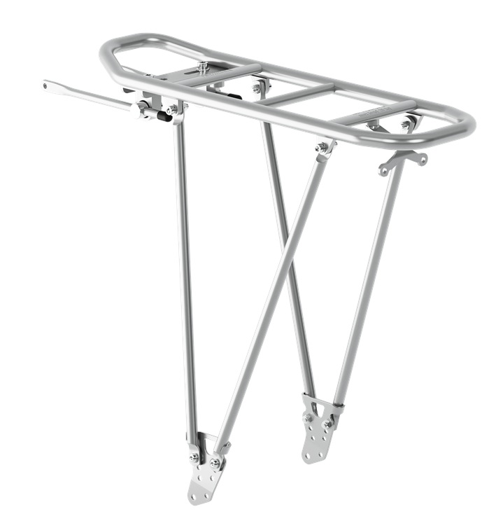 Racktime Foldit Adjustable 2.0 Gepäckträger 24-29" silber
