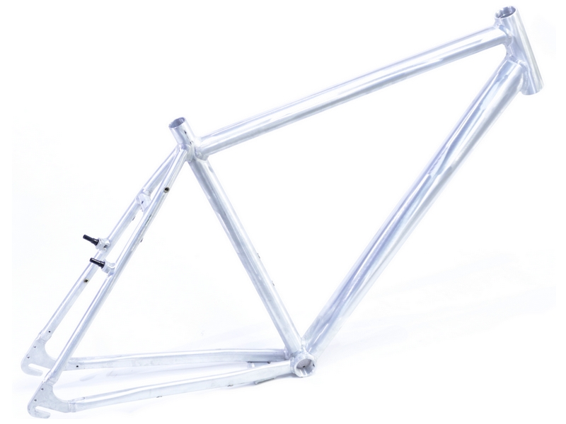 28" CNC Tour One Nexus/SS Rahmen 61 cm raw silber