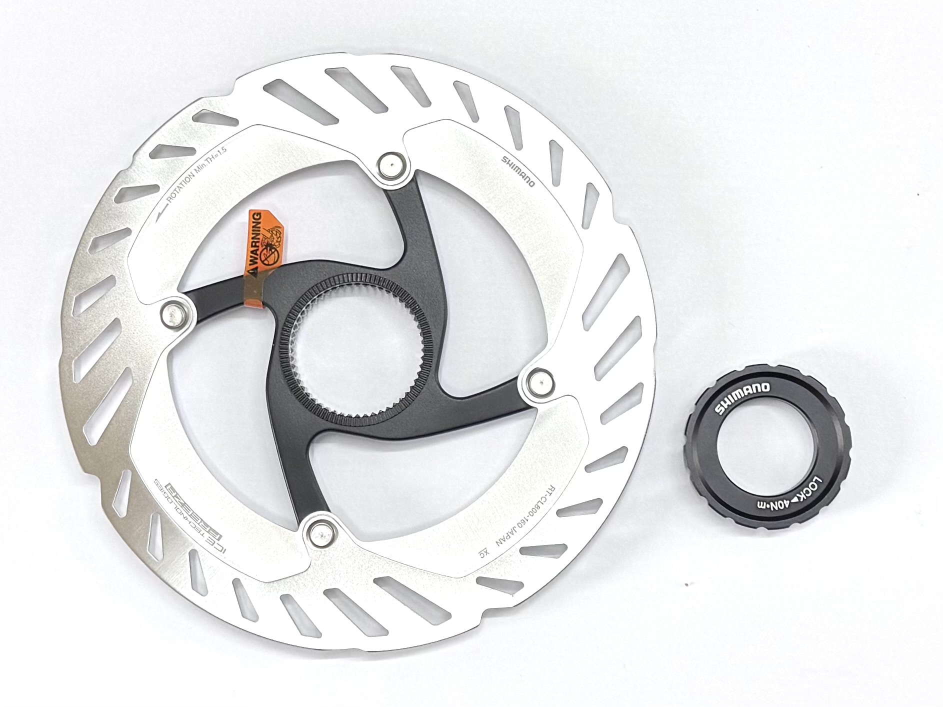 Shimano Bremsscheibe Centerlock 160mm RT-CL800-S Ice-Tec Freeza