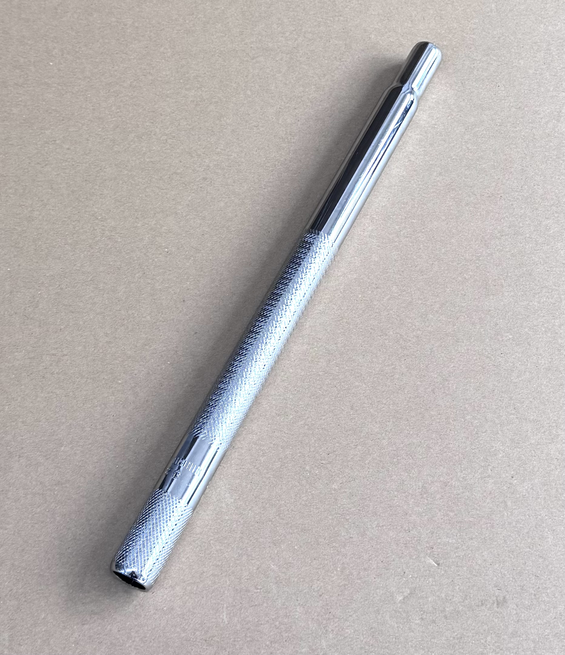 CNC Kerzensattelstütze 25,4 x 400mm verchromt