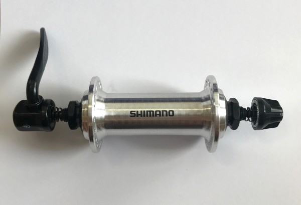 Shimano HB-TX500 Vorderradnabe 32 Loch silber inkl. QR
