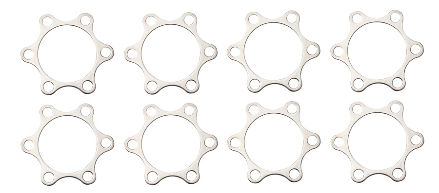 Elvedes Spacer 0,1mm für Bremsscheibe 6-Loch 8er Set
