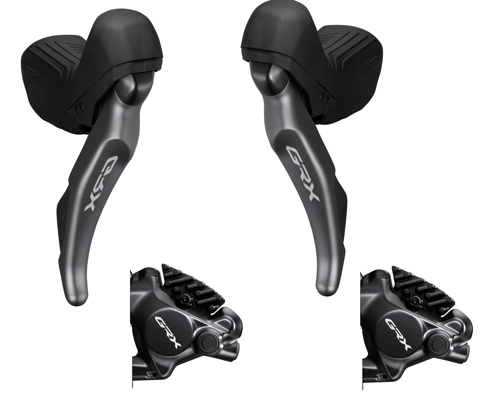 Shimano Disc-Brake Set GRX ST/BL-RX820/BR-RX820 1x12-fach 1000/1700mm (SP-Remote)