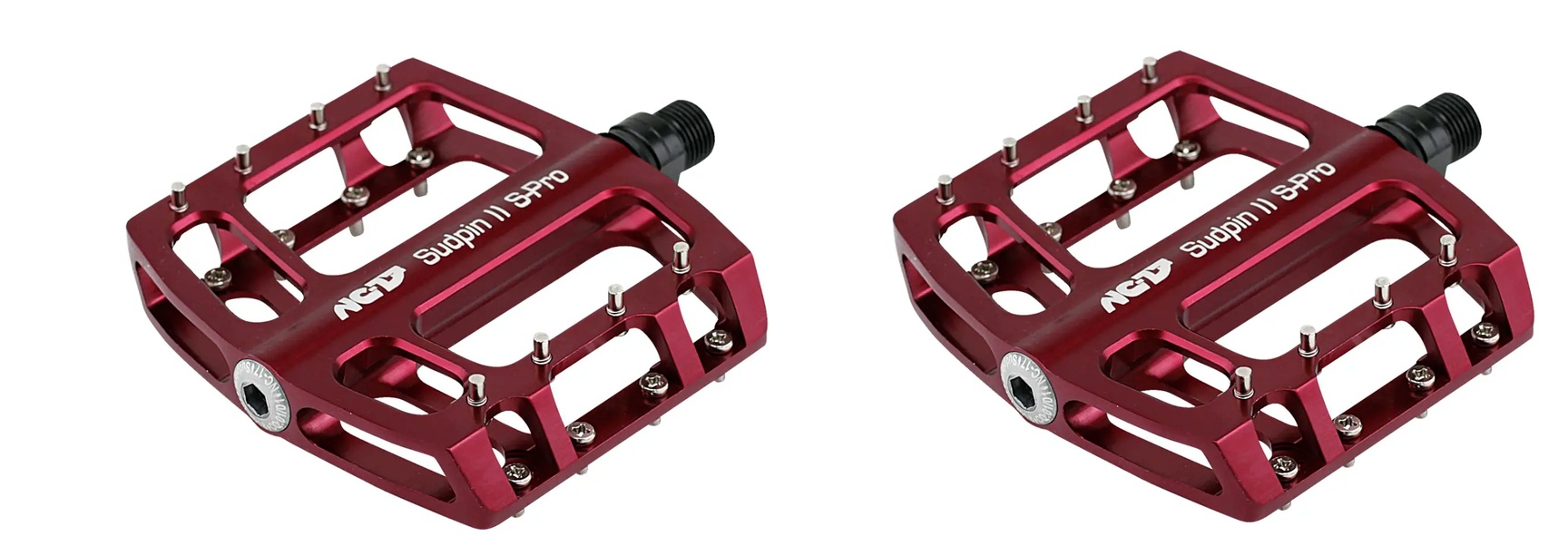 NC-17 Sudpin II S-Pro Pedale rot
