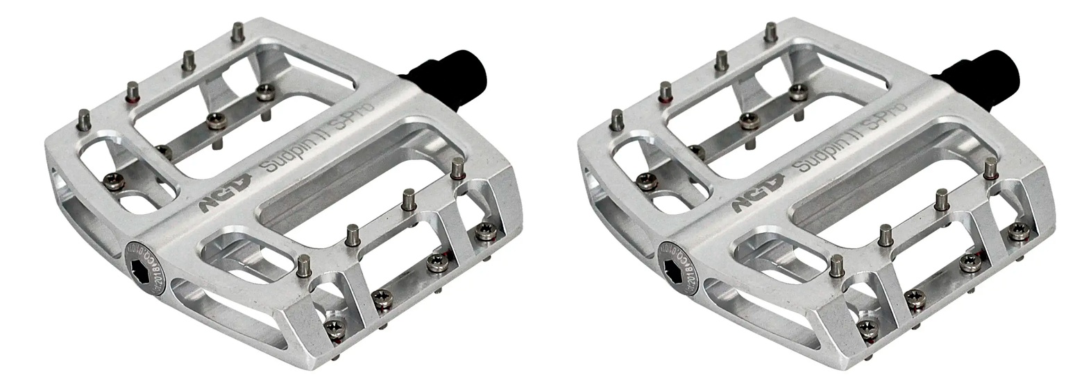 NC-17 Sudpin II S-Pro Pedale silber