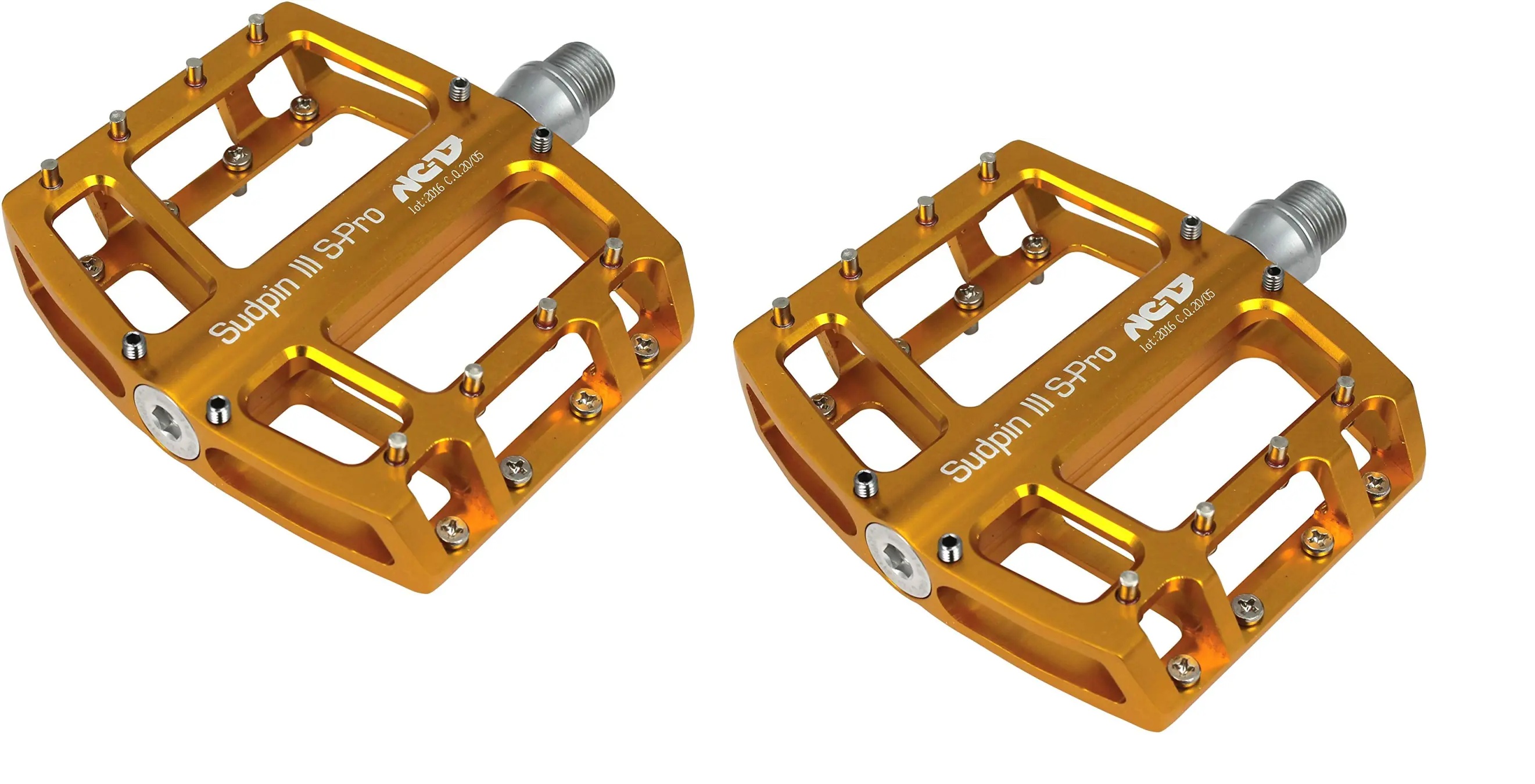 NC-17 Sudpin III S-Pro Pedale gold NC-17 Sudpin III S-Pro Pedale gold