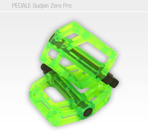 NC-17 Sudpin Zero Pro Kunststoff Pedale grün