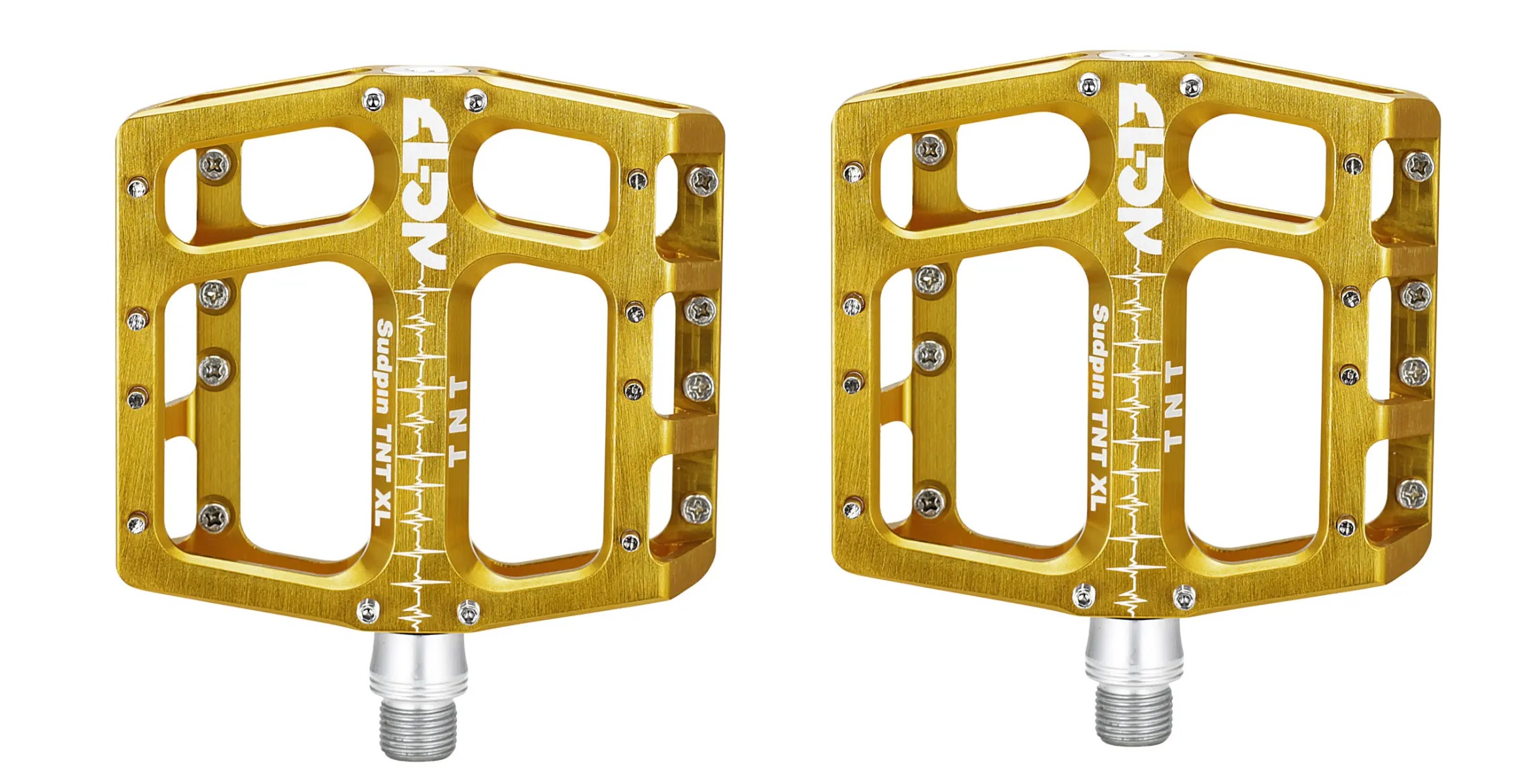 NC-17 Sudpin IV XL TNT Pedale gold