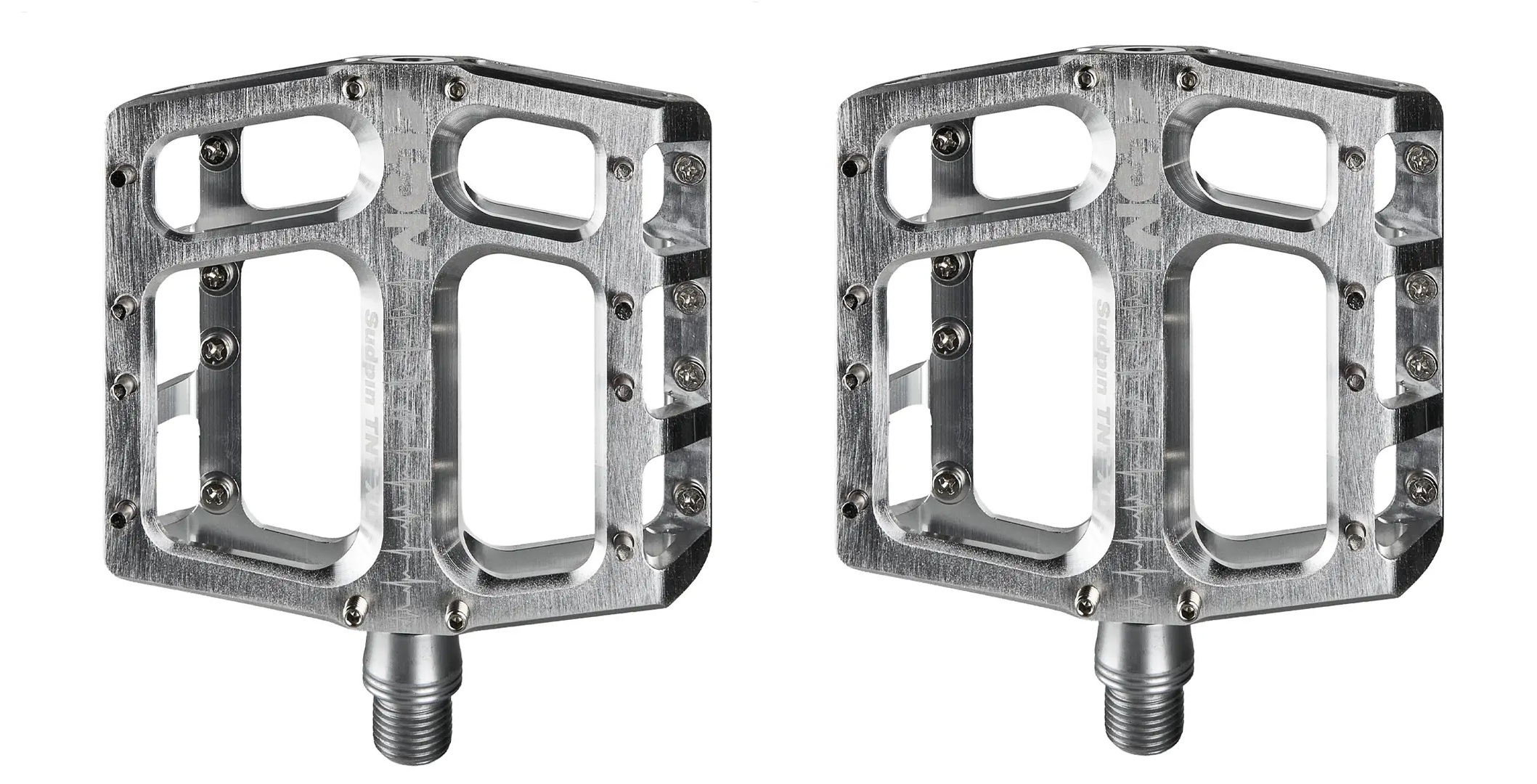 NC-17 Sudpin IV XL TNT Pedale silber poliert